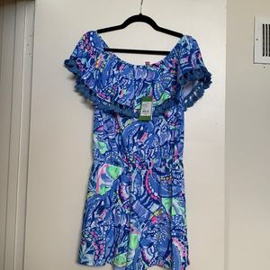 Lilly Pulitzer La Fortuna “Pinch Pinch” Romper